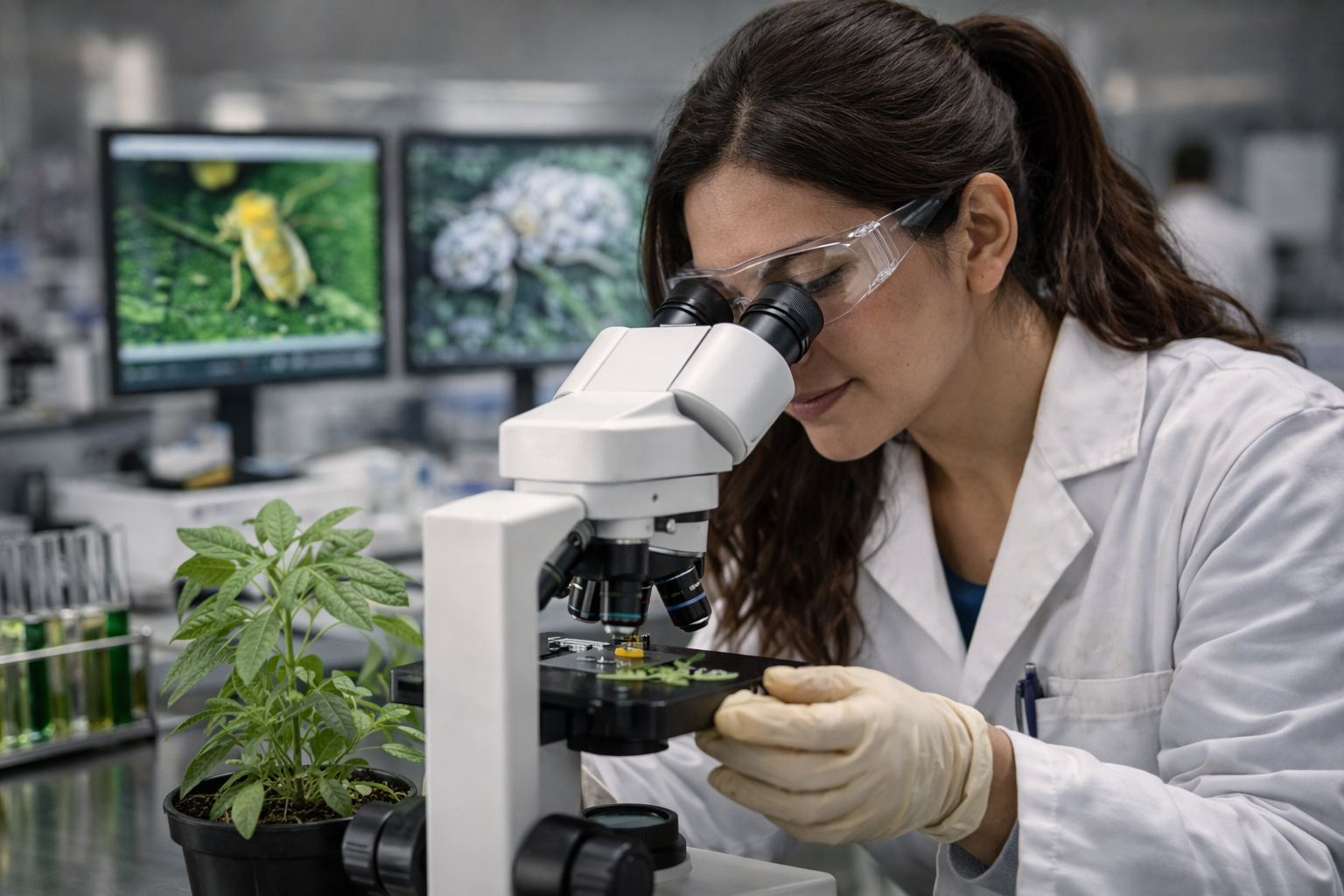 Materia prima vegetal para agricultura sostenible